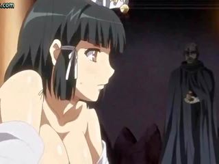 Anime puta fica coberto em ejaculações