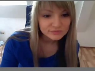 Warga german cantik remaja pada webcam sebahagian 1